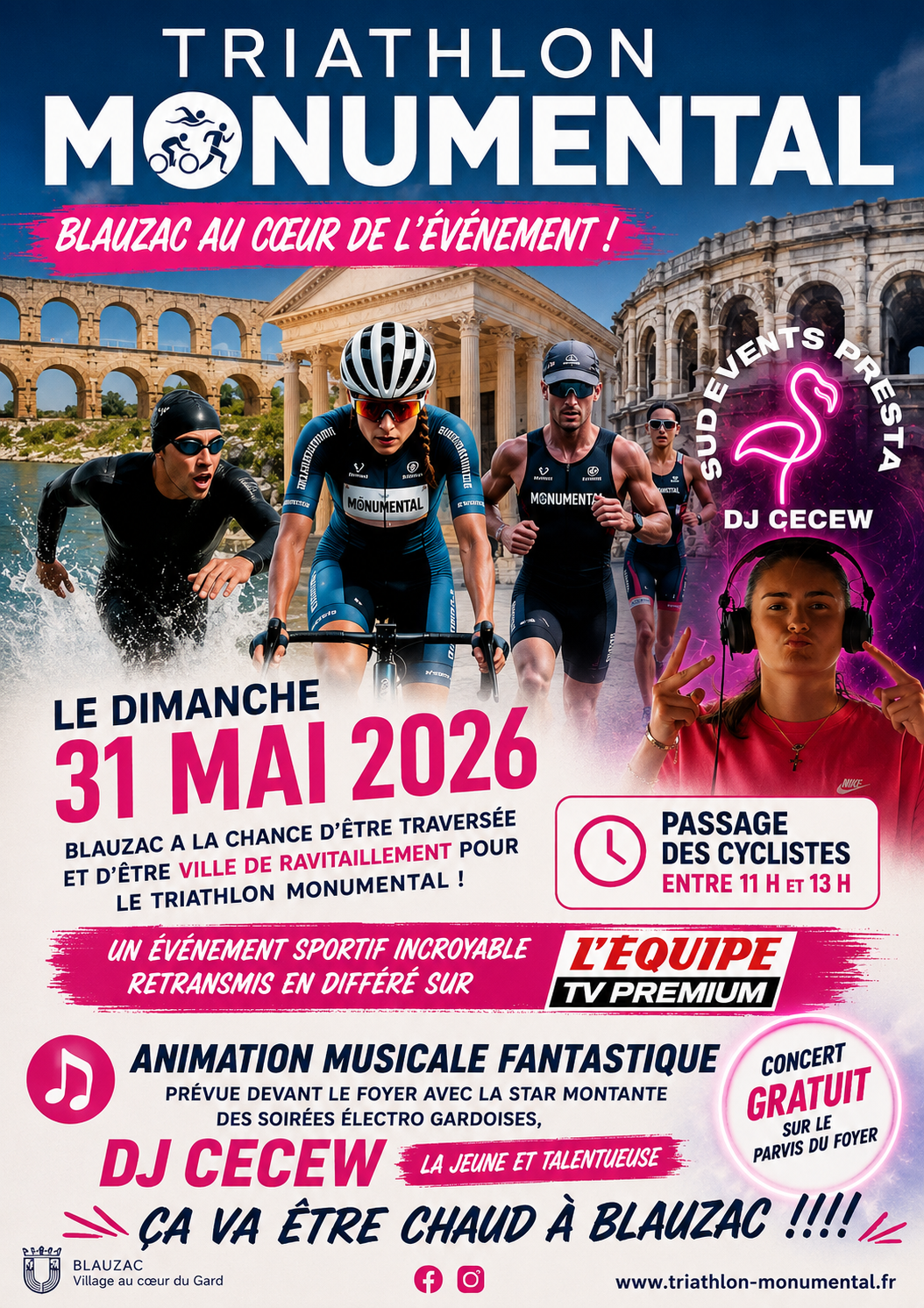 Affiche Triatlhon