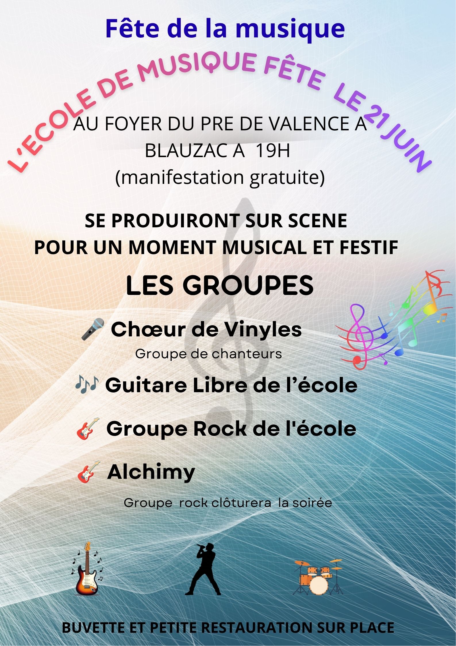 21 juin 2026 Fête de la musique