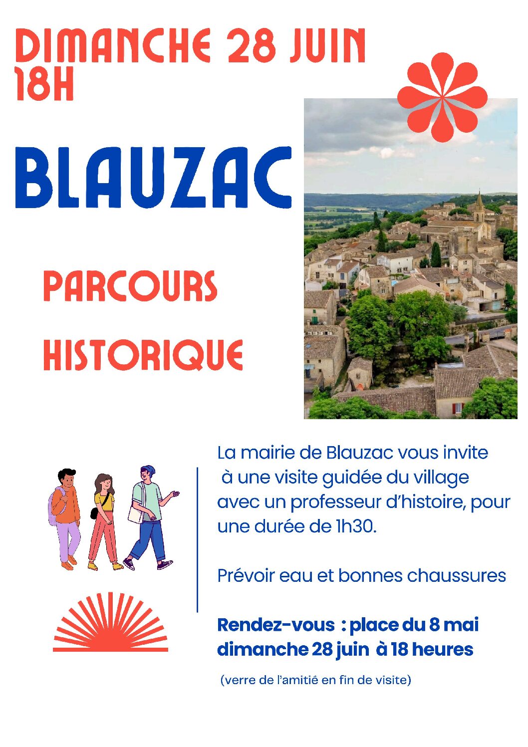28 juin 2026 parcours historique