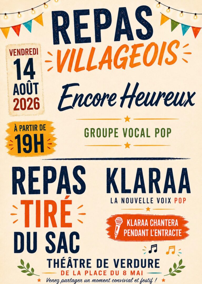 repas villageois